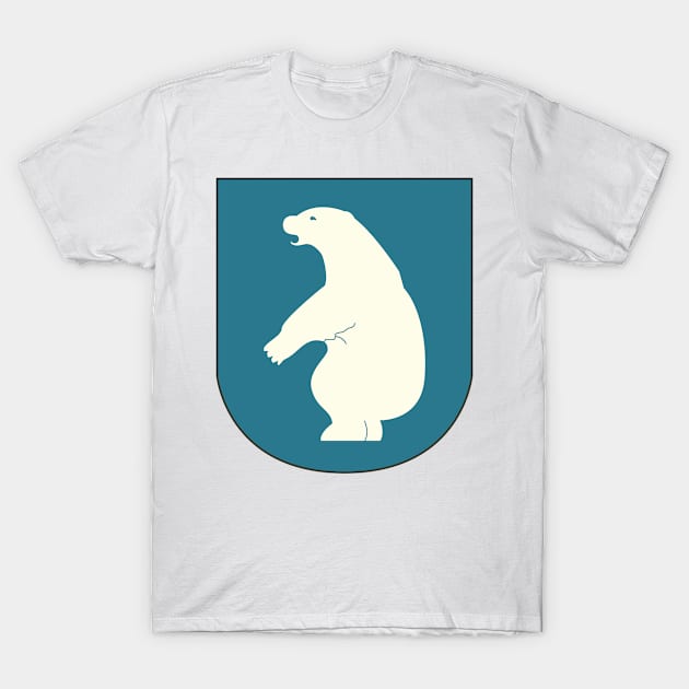 Coat of arms of Greenland 2 T-Shirt by Ziggy's